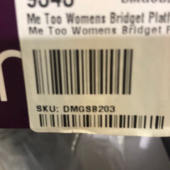 6 1/2 Grey Me Too Ballet Flats - Picture 5 of 6